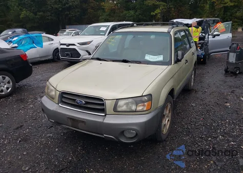 2004 Subaru Forester 2.5Xs z USA, uszkodzony, nr VIN JF1SG65604H754534